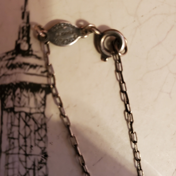 La Vie Parisienne antique silver necklace - Picture 4 of 6